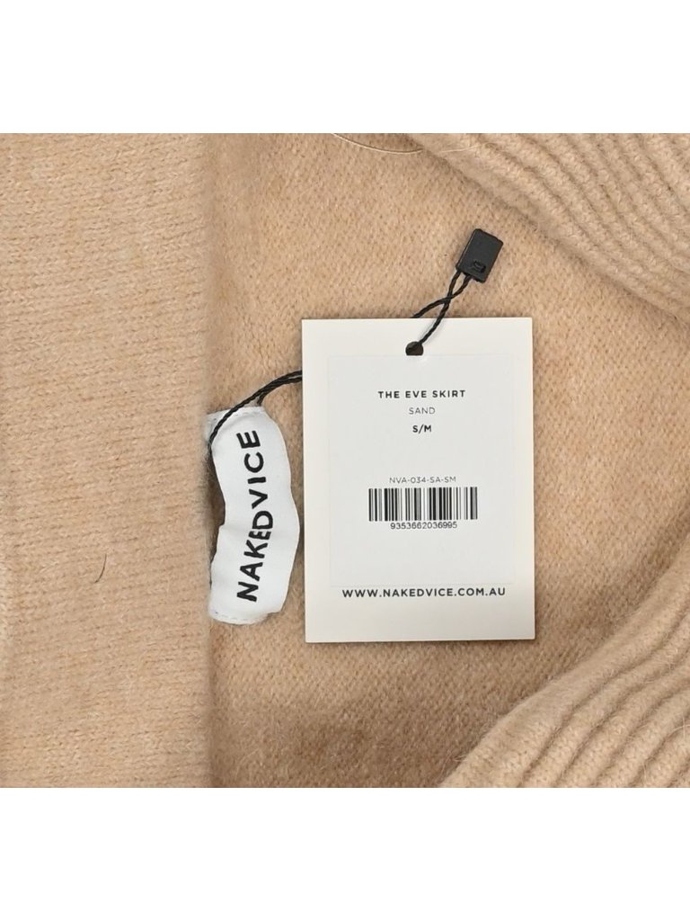 Nakedvice The Eve Skirt In Sand — image 2 of 4